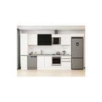 380X222 Cm High Gloss Mutfak Dolabı Mbb-E80B40S60-3 High Gloss | Beyaz - Suntalam
