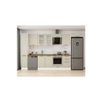 380X222 Cm Klasik Mebran Mutfak Dolabı Beyaz Mbb-E90B40S50-3 Mebran | Kumtaşı - Suntalam