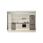 380X222 Cm Klasik Mebran Mutfak Dolabı Beyaz Mbb-E90B45S45-1 Mebran | Kumtaşı - Suntalam