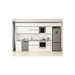 380X240 Cm High Gloss Mutfak Dolabı Mb-E80S50S50-2 High Gloss | Beyaz - Suntalam