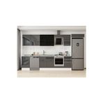 385X222 Cm High Gloss Mutfak Dolabı Mb-E90S50S45-3 High Gloss | Antrasit - Suntalam