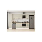 385X222 Cm Klasik Mebran Mutfak Dolabı Beyaz Mbb-E90B50S45-2 Mebran | Kumtaşı - Suntalam