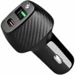38W USB Type-C Girişli Oto Çakmaklık Araç Içi Hızlı Şarj Çakmaklık Şarj Aleti Tdms-07 - 1 - Renkli