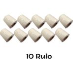 38X80 mm Termal Karton Raf Etiketi Ortadan Delikli, Raf Önü Etiketi (1 Rulo = 500 Adet) - 10 rulo