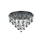 390303 Iç Mekan " Pıanopolı 2" Siyah Renk Dökme Çelik Led Tavan Lambası Ip20 Max: 43x1,8w Çap