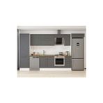 390X222 Cm Klasik Mebran Mutfak Dolabı Beyaz Beyaz Mbb-E90B60S40-2 Mebran | Antrasit - Mdf