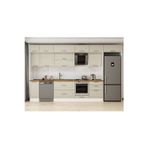 390X240 Cm Klasik Mebran Mutfak Dolabı Beyaz Mb-E90S40S60-2 Mebran | Kumtaşı - Suntalam