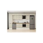 390X240 Cm Klasik Mebran Mutfak Dolabı Beyaz Mbb-E90B50S50-2 Mebran | Kumtaşı - Suntalam