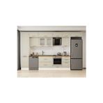 390X240 Cm Klasik Mebran Mutfak Dolabı Beyaz Mbb-E90B50S50-3 Mebran | Kumtaşı - Suntalam
