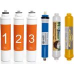 3944 Sulook Waterlife Su Arıtma Cihazı Uyumlu Tak-Çevir 6'lı Filtre Seti, Vontron Membranlı