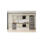 395X240 Cm Klasik Mebran Mutfak Dolabı Beyaz Mbb-E90B60S45-3 Mebran | Kumtaşı - Suntalam