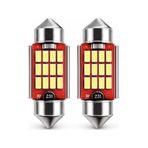 39mm C5w Sofit Led Ampul - Beyaz Plaka Ve Tavan Lambası - Canbus Arıza Lambası Yakmaz 2 Adet