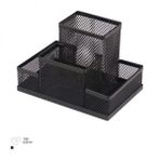 3A 1236 Siyah Metal Perfore Organizer