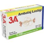 3A Ambalaj Lastiği 50 gr Kahverengi 120 Adet Esnek ve Dayanıklı Sarf Malzemeler