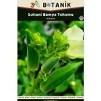 3A Botanik Bamya Tohumu, 7-8 Köşeli Lezzetli Çeşit, 5 Gram/75-100 Adet Tohum