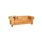 3A Mobilya 230x90x80 cm Sarı Kanepe