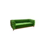 3A Mobilya Emerald Green Modern İtalyan Design Chesterfield 230X90X80 CM