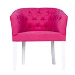 3A Mobilya Full Capitone Pink Fuşya Berjer