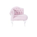 3A Mobilya Full Pink Josephine Sağ Kol 80x76x56 cm