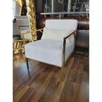 3A Mobilya Gold Swan Berjer
