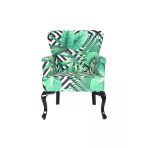 3A Mobilya Green Kapitone Midi Berjer 90X70x60 Cm