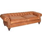 3A Mobilya Hakiki Deri Bournemouth Chesterfield 230X90x80 Cm
