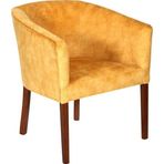 3A Mobilya Hardal Oval Berjer 70X69x68 Cm
