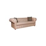 3A Mobilya Keten Chesterfield Kanepe