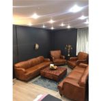 3A Mobilya King Edward Real Italian Leather Sofa 3+3+1+1+Puf