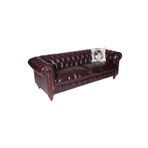 3A Mobilya Kızılkahve Chesterfield 230X90X80 Cm
