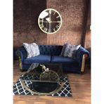 3A Mobilya Lucca Kadife Chesterfield