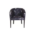 3A Mobilya Mermer Oval Berjer 70X70x77 Cm
