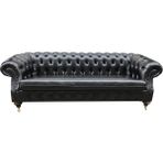 3A Mobilya New Italian Chesterfield - Siyah