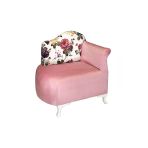 3A Mobilya Pembe Melisa Josephine Sol Kol Berjer 80X75x57 Cm