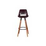 3A Mobilya Pullap Brown Bar Taburesi