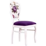 3A Mobilya Salkım Hanım Oymalı Sandalye 47X45X97 Cm