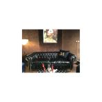3A Mobilya Siyah Pullap Chesterfield