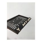 3ALAZERPLEKSİ MT-25 SİYAH PLEKSİ MOTOR PLAKALIĞI