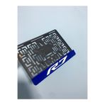 3ALAZERPLEKSİ YAMAHA R7 PLEKSİ MOTOR PLAKALIĞI