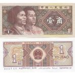 3Alp Koleksiyon Çin 1 Jiao 1980, P#881B, Çil, Eski Yabancı Kağıt Para