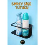 3Art Metal Banyo Rafı – Şampuan & Sprey Rafı - Paslanmaz, Minimal Tasarım