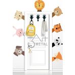 3art Metal Kapı Arkası Metal - Demir Askılık | Sağlam Ve Şık Tasarım - Pratik Ve Dayanıklı - Çocuk Odası 2'li