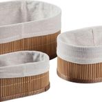3B Trend Doğal Bambu Organizer Kutusu, Bambu Ahşap Ekmeklik, Ahşap Bambu Ekmek Sepeti