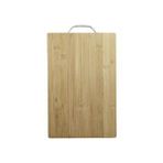 3b Trend Metal Tutacaklı Lüx Bambu Kesme Tahtası 30 Cm*20 Cm Sarı
