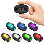 3B Trend Motosiklet Drone Bisiklet Otomotiv Şarjlı Kablosuz Mini Led Lamba Cakarlı 7 Renk Flaşlı