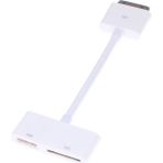 3C Store 30 Pinden Usbye HDMI Hdtv Tv Adaptörü Dönüştürücü Kablo IPad Içın 1 2 3 IPhone 4 Içın 4s Abd Dijital Av 30PINDEN Hdmıye Adaptör (Yurt Dışından) - Beyaz