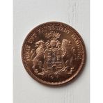 3cm Çap Almanya 1975 Bronz Madalya. Hamburg Madalyon Alman 3cm Çap Nadir