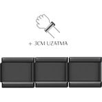 +3cm Uzatma Çelik Bileklik Charmı -Bilekliğinizi 3cm Uzatın!- SCB37 - Siyah