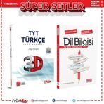 3d 2 Kitap Tyt Türkçe ve Akm Dil Bilgisi Soru Bankası Seti