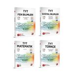 3D 2023 Matematik-fen-türkçe-sosyal 4'lü Tyt Branş Denemeleri Seti Hologramlı